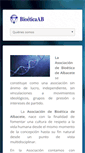 Mobile Screenshot of bioeticaab.es